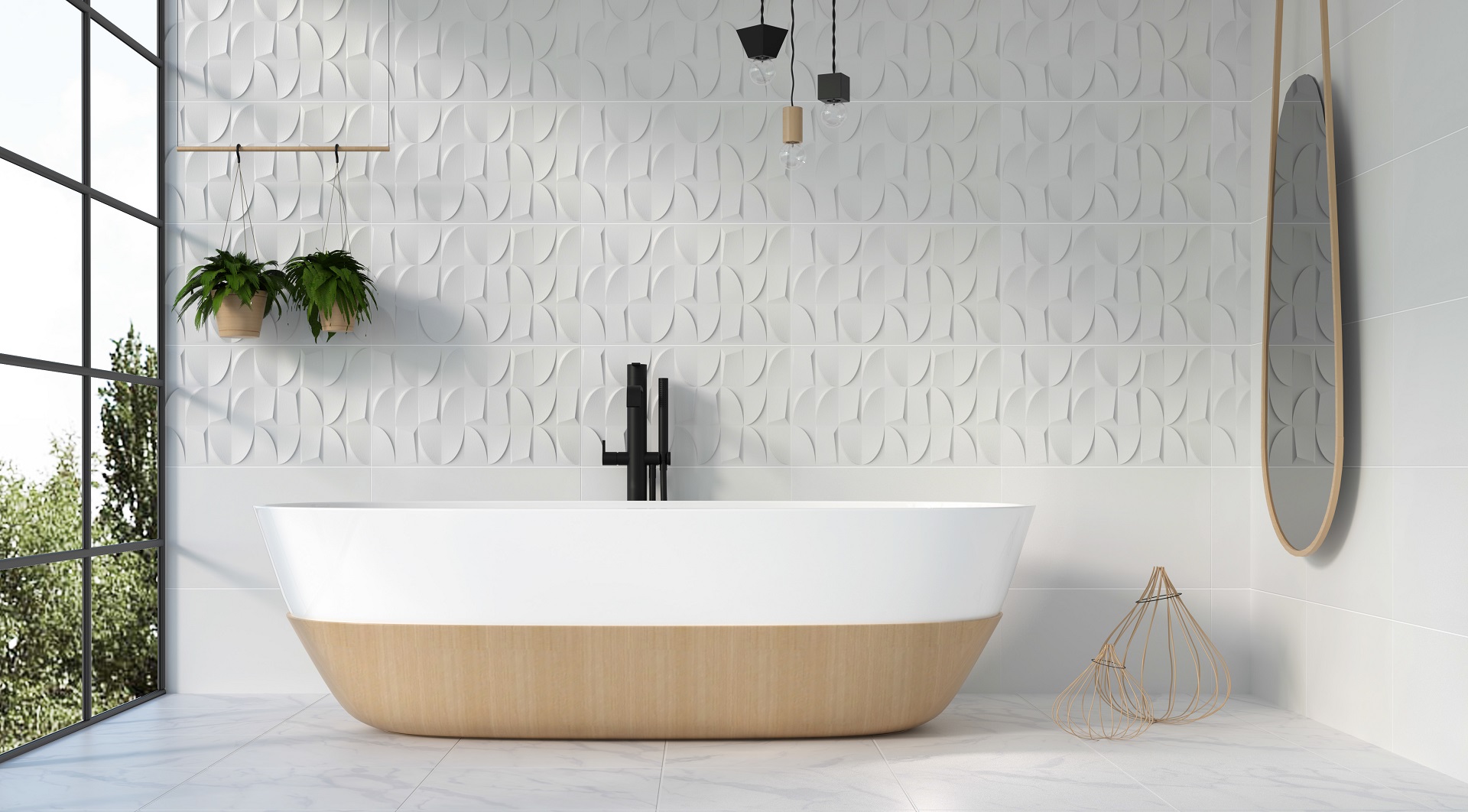 Placa ceramica RENO CREMA 60X120 - Navarti